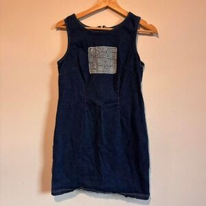 VTG denim mini dress
